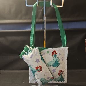 Ariel Themed Tote and Pouch Set